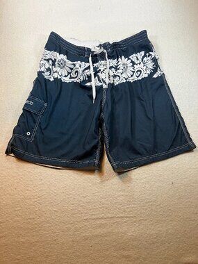 Speedo Navy Floral Board Shorts Mens‎ XXL